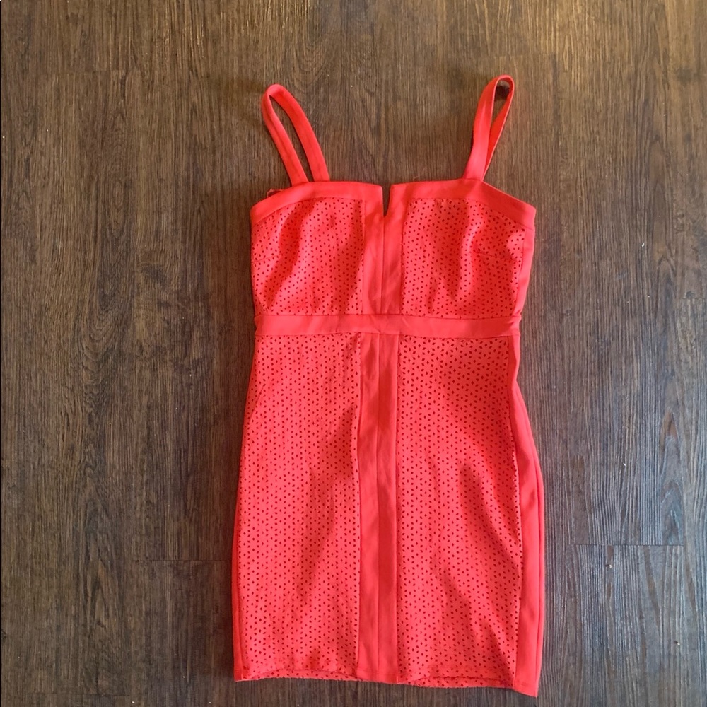 Small Orange Summer Dress